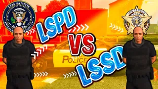 LSSD VS LSPD ГДЕ ЛУЧШЕ? | GTA5RP LaMesa
