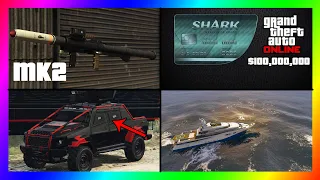 GTA 5 - THINGS ROCKSTAR NEEDS TO ADD IN GTA 5 ONLINE ASAP!!!(RPG MK2, Sharkcard Buffs and More!!)