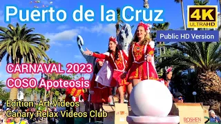 TENERIFE 🏝️ Puerto de la Cruz Carnaval 2023 COSO Teneriffa Kanarische Inseln