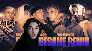 REACCIONO A BESAME REMIX *LOCURA*  |  Sara Macías