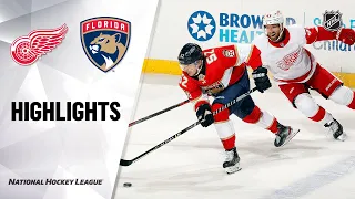 Red Wings @ Panthers 4/1/21 | NHL Highlights
