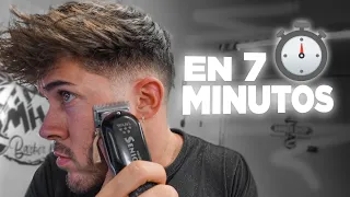 Como CORTARTE el PELO TU MISMO en 7 MINUTOS - TRUCO