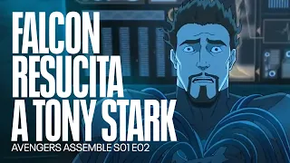 Falcon resucita a Tony Stark | Avengers Assemble