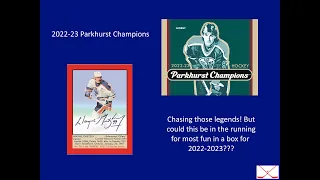 2022-23 Parkhurst Champions - Box 1 of 4