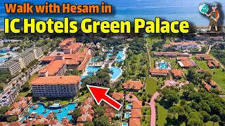 IC Hotels Green Palace Uall Inclusive ANTALYA WALKING TOUR Travel Vlog : IC Green Hotels Palace