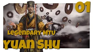 A Court Filled with MTU Characters | Legendary MTU Yuan Shu Let's Play 01