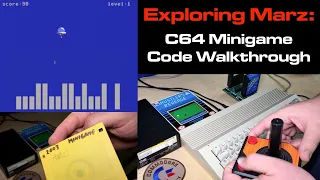 Exploring Marz: C-64 6510 Assembly Minigame Code Walkthrough