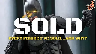SOLD!!! EVERY FIGURE I'VE EVER SOLD AND WHY? #hottoys #marvel #dc #starwars