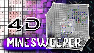 4D Minesweeper (and a Python bot that beats it)