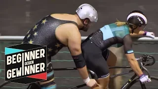 Radrennen: Kristina Vogel mit 130 Kilo Wrestler gegen Joko | Beginner gegen Gewinner | ProSieben