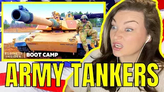 New Zealand Girl Reacts to What US Army Tankers Go Through In Basic Training!!