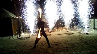 Fire show CONCORDIA