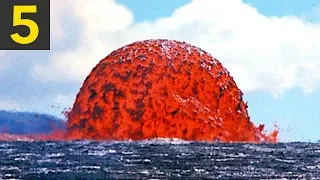 Top 5 Lava VS Water Videos