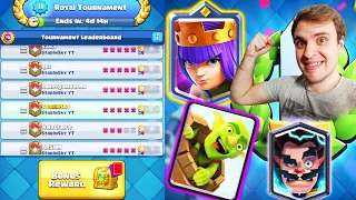 Clash Royale. Noob Plays Royal Tournament. IT WAS WORTH IT!