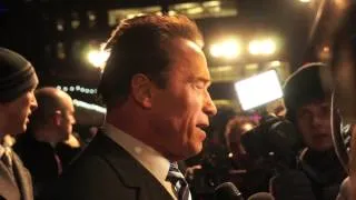 Arnold Schwarzenegger at The Last Stand London Premiere