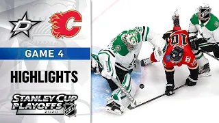 NHL Highlights | First Round, Gm4 Stars @ Flames - Aug. 16, 2020