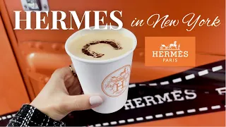 Apertura del flagship store Hermes più grande del mondo | Tour della Quinta Strada dell'UES,New York