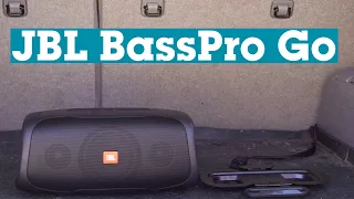 JBL BassPro Go powered subwoofer and Bluetooth speaker | Crutchfield