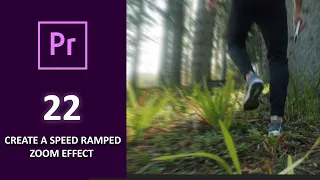 Create a Speed Ramped Zoom Effect in Adobe Premiere Pro tutorial 22