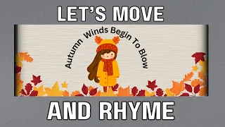 Magical Autumn Leaves Adventure with Miss Annette | Fun Preschool Movement, Rhyme Verse, and Song