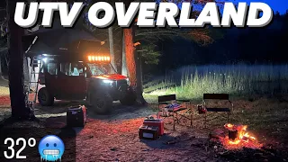 Freezing Temps While Camping on First Overland Trip in Xpedition!