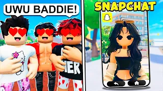 I CAUGHT ODERS As a THICC BADDIE On SNAPCHAT.. (Brookhaven RP🏡)