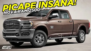 NOVA RAM 2500 LARAMIE 4X4 TURBO DIESEL 2021! DETALHES ÚNICOS DA MAIOR PICAPE DO BRASIL Fast Car View