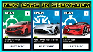 Asphalt 9 - The NEW SHOWROOM Cars are HERE 🥳 All Stages Requirements & Rewards 👍