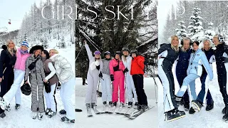 SKI TRIP WITH THE GIRLS IN VAL'DISERE! FIRST TIME SKIING, GIRLS NIGHTS AND ALL THE FUN! PART 1!