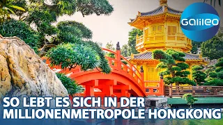 Von Drachentoren bis zur längsten Rolltreppe der Welt: So lebt es sich in Hongkong!