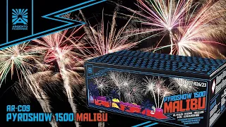 Pyroshow 1500 Malibu - Argento/Funke