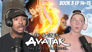 *Avatar The Last Airbender* Book 3 Ep 14-15 "The Boiling Rock" REACTION
