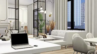 Luxury Parisian Apartment • The Sims 4 • No CC | Speed Build