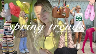 SPRING 2024 FASHION TRENDS | my spring capsule wardrobe