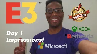 E3 2019 Day One with Microsoft & Bethesda!