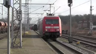 Grenzbahnhof Bad Bentheim : IC Berlin - Amsterdam Lokwechsel