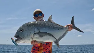 Great Barrier Reef Flats Fishing for GT