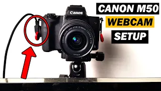 Use Canon M50 as a Webcam (Capture Card VS EOS Webcam Utility)
