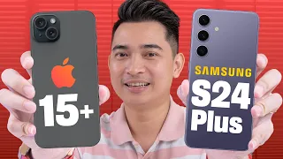 Đều là dòng Plus, chọn máy nào đây: iPhone 15 Plus và Galaxy S24 Plus ???