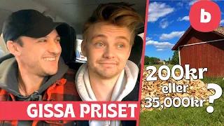 Gissa priset-quiz på Blocket (med Simon Lussetti)