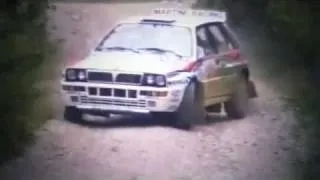 Lancia Delta hf  integrale..."SOLO LA VOCE DEL MOTORE"!!!