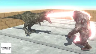 Plasma Beam T-Rex vs ALL UNITS in Sky Animal Revolt Battle Simulator