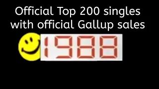 UK's Biggest Selling Singles of 1988 Top 200 with sales
