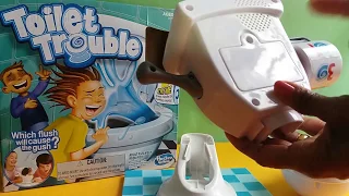 Toilet Trouble Tabletop Game Unboxing & Review