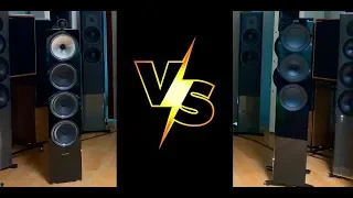 SOUND BATTLE!!! B&W 702 S2 vs KEF R7 (4K HD Audio) And the winner is?