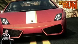 Безбашенные гонки в пустыне Lambo Gallardo Need for Speed: The Run на руле Fanatec Porsche GT2