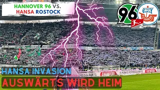 ROSTOCKER FAN INVASION IN HANNOVER!!!!!!! / HANNOVER 96 VS. HANSA ROSTOCK / FANPRIMUS STADIONVLOG