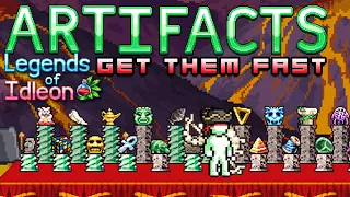 IdleOn how to get the new artifacts fast! | World 5 sailing Artifacts