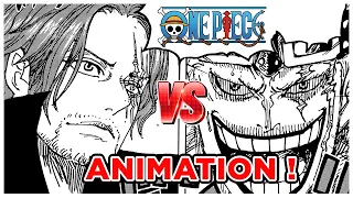 SHANKS VS KID ANIMATION  🔥 | ONE PIECE CHAPTER 1079