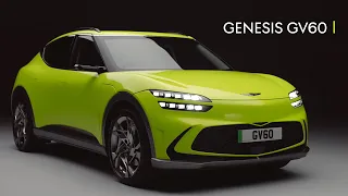 New Genesis GV60 2022 - Elegant Small SUV - Interior Exterior and Drive